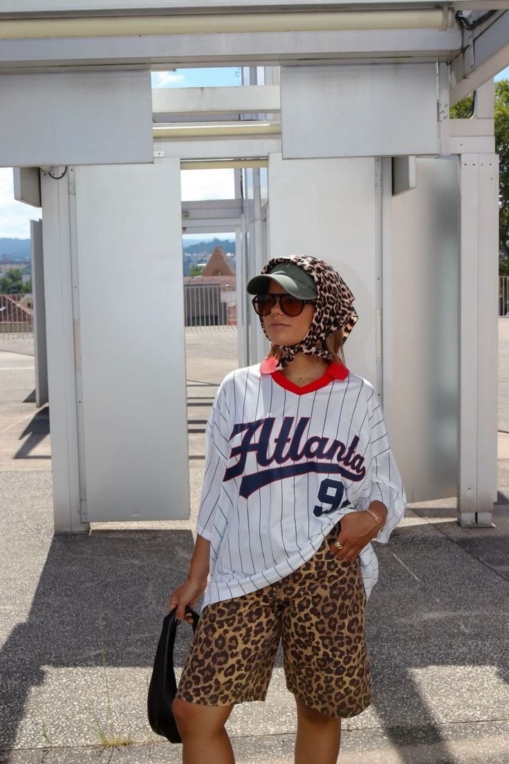 10 Chic Ways to Style a Women’s Baseball Jersey This Summer