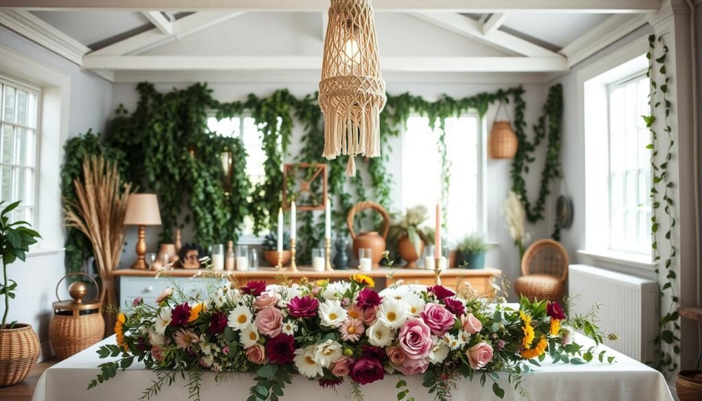 bohemian wedding decor inspiration