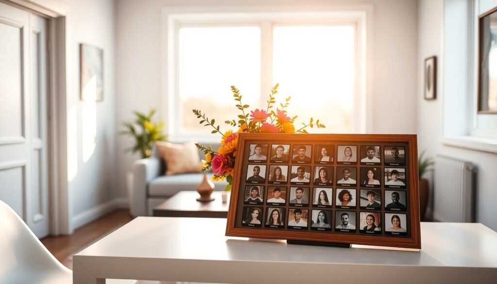 graduation year photo display