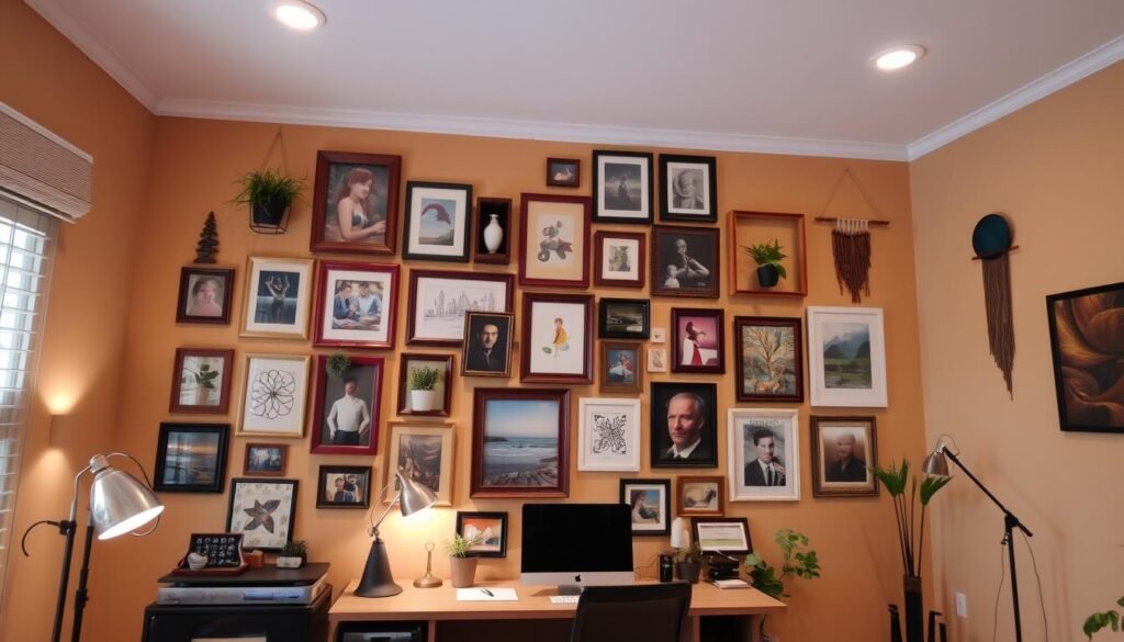 home office wall art ideas