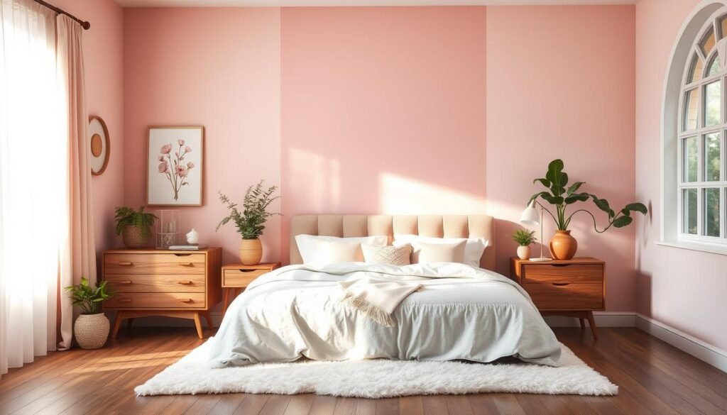 planning pink bedroom