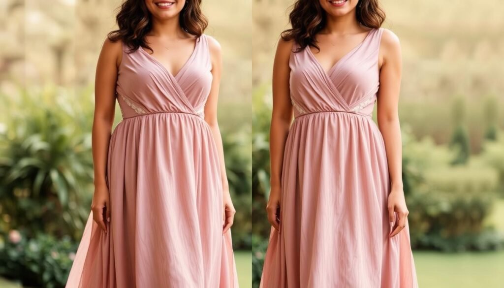 size-inclusive wedding guest dress