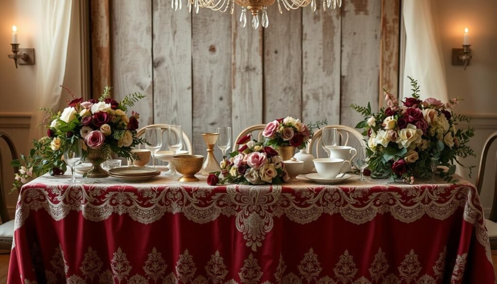 vintage wedding table ideas
